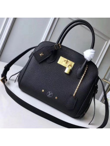 Louis Vuitton Veau Nuage Calf Leather Milla PM Handbag M54346 Black 2018