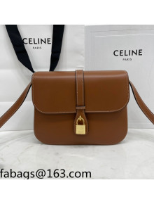 Celine Medium Tabou Shoulder Bag in Smooth Calfskin Brown 2021 196583
