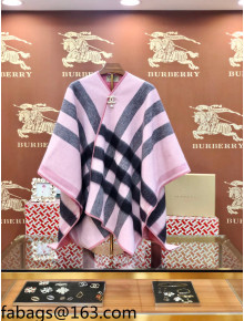 Burberry Cashmere Cape/Shawl Pink 2021 110253