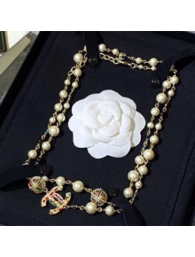 Chanel Ball Long Necklace AB2514 2019