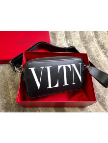 Valentino Men's VLTN Crossbody Bag Black/White 2020