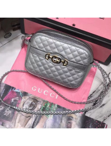 Gucci Mini Laminated Leather Bag 534950 Pink 2019