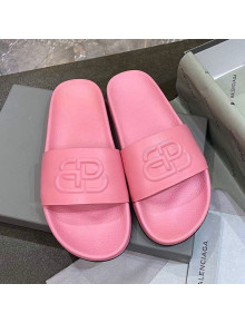 Balenciaga BB Slide Sandals Pink 2020 (For Women and Men)