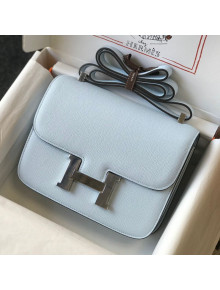 Hermes Constance Bag 23cm in Epsom Leather Pale Blue/Silver 2021