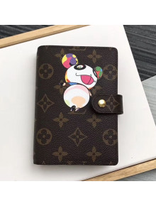 Louis Vuitton Monogram Canvas Print Small Ring Agenda Book Cover R20005 09 2019