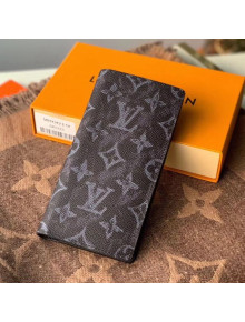 Louis Vuitton Men's Brazza Wallet in Monogram Pastel Noir Canvas M80019 2020