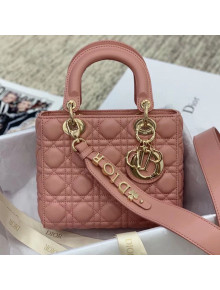 Dior MY ABCDior Small Bag in Cannage Leather Pink 2019