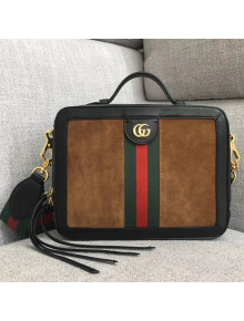 Gucci Suede Ophidia Small Shoulder Bag 550622 Tan 2018