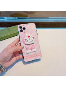 Gucci Doraemon iPhone Case Pink 2021 1105136