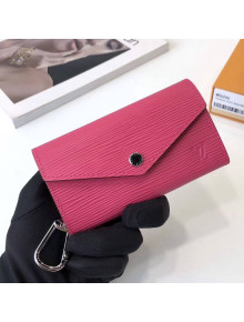 Louis Vuitton Epi Key Pouch Fuchsia M56247 2017