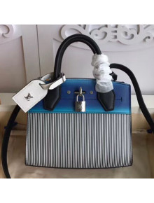 Louis Vuitton Gradient Blue and Stripes City Steamer Mini Top Handle Bag M53799 2019