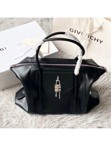 Givenchy Medium Antigona Soft Lock Bag in Smooth Leather Black 2022