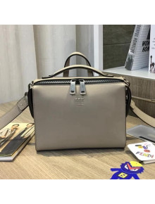 Fendi Mini Messenger Bag in Roman Leather Beige 2018