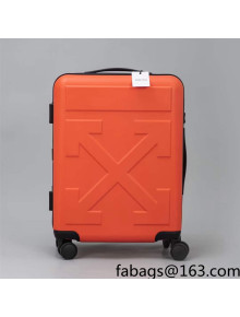 Off-White Quote For Travel Luggage 20/24inches Orange 2021