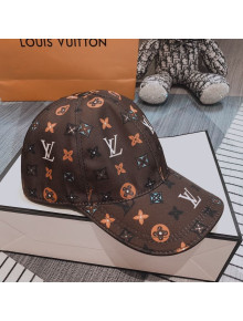 Louis Vuitton Monogram Canvas Baseball Hat Brown 07 2020
