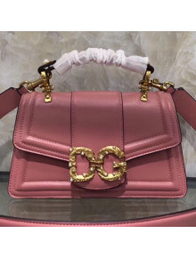 Dolce&Gabbana Large DG Amore Top Handle Bag Pink 2019