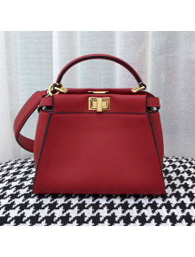 Fendi Iconic Mini Striped Lining Bag Red 2019