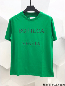 Bottega Veneta Cotton T-shirt BVT111901 Green 2021(For men and women)