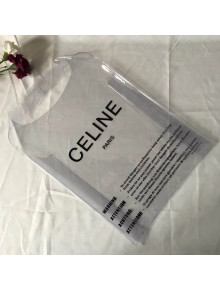 Celine Hyaline PVC Large Shopping Bag 2018