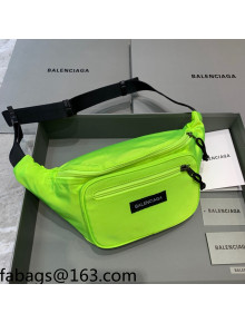 Balenciaga Logo Canvas Belt Bag Green 2021 18