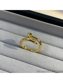 Cartier JUSTE UN CLOU Ring Yellow Gold 2022