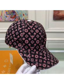 Louis Vuitton Monogram Ox Jacquard Canvas Baseball Hat Pink 2021