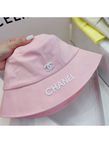Chanel Canvas Bucket Hat Pink 2021 122212