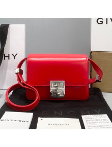 Givenchy Small 4G Bag in Smooth Box Leather Red 2021