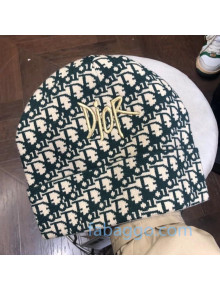 Dior x Shawn Oblique Jacquard Hat Green 2020