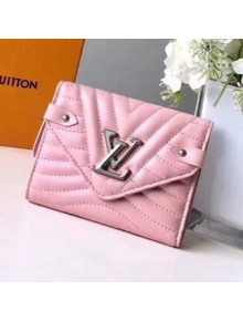 Louis Vuitton New Wave Compact Wallet M63427 Pink 2018