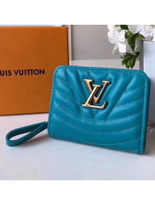 Louis Vuitton New Wave Short Zip Wallet Paon 2018