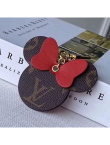 Louis Vuitton Mickey Mouse Bag Charm and Key Holder Red 2019