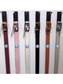 Fendi Cintura Baguette Belt 30MM with FF Buckle 