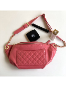 Chanel Act 2 Zip Waist/Belt Bag A57832 Pink 2019