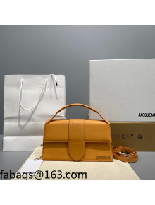 Jacquemus Le Bambino Leather Medium Crossbody Bag Beige 2021