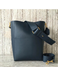 Celine Sangle Bucket Bag in Natural Calfskin Slate 2018