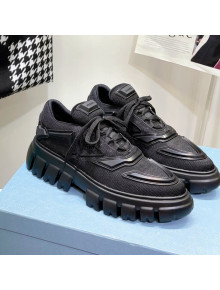 Prada Fabric Sneakers Black 2021 112403