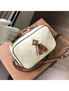 Louis Vuitton Saintonge Tassel Handbag M44597 Creme Beige 2019