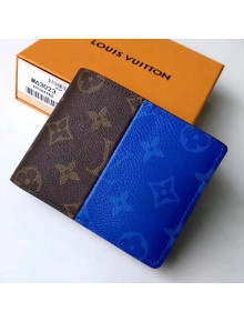 Louis Vuitton Monogram Canvas Split Coated Canvas Multiple Wallet M63025 2018