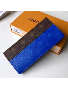 Louis Vuitton Monogram Canvas Split Coated Canvas Brazza Wallet M63027 2018