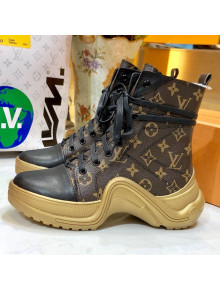 Louis Vuitton LV Archlight Sneaker Boot Coffee Monogram 2019