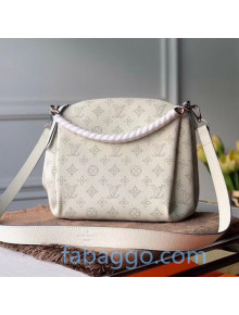 Louis Vuitton Mahina Babylone BB Chain Bag in Monogram Perforated Calfskin M51767 White 2020