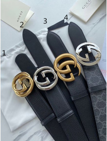 Gucci Belt 40mm with GG Buckle 2020 (4 Colors)