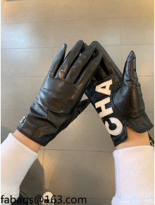 Chanel Lambskin Gloves Black 2021 102936