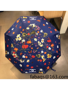 Chanel Flora Umbrella Black 2021 31