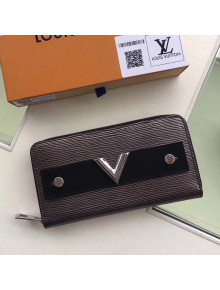 Louis Vuitton Metallic Epi Leather Edgy Zippy Wallet Essential V M62522 2017