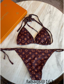 Louis Vuitton Monogram Swimwear Brown 2022 032913