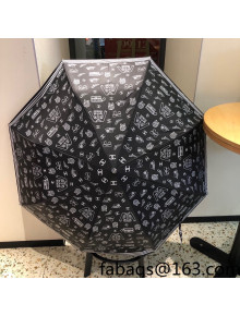 Chanel Umbrella Balck 2022 33
