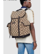 Gucci Large GG Wool Backpack 598182 Beige 2020