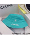 Chanel Canvas Bucket Hat Blue 2021 122215